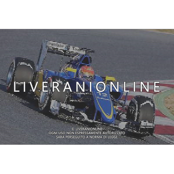 Felipe Nasr (BRA) Sauber C34. 19.02.2015. Formula One Testing, Day One, Barcelona, Spain. AG ALDO LIVERANI SAS ONLY ITALY