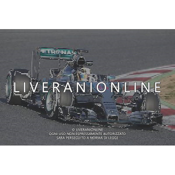 Lewis Hamilton (GBR) Mercedes AMG F1 W06. 19.02.2015. Formula One Testing, Day One, Barcelona, Spain. AG ALDO LIVERANI SAS ONLY ITALY