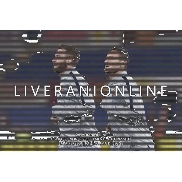 Roma - 19/02/2015 - Stadio Olimpico - Uefa Europa League 2014/2015 - andata sedicesimi - AS Roma vs Feyenoord - nella foto: totti e de rossi / Ph Fabrizio Corradetti - Ag. Aldo Liverani Sas
