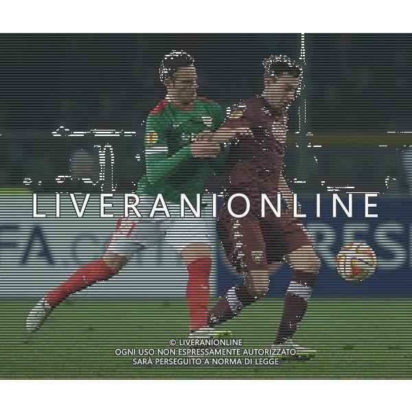 UEFA Europa League 2014/2015 Round of 32 Torino - 19.02.2015 Torino-Athletic Bilbao Nella Foto:darmian-viguera /Ph.Vitez-Ag. Aldo Liverani