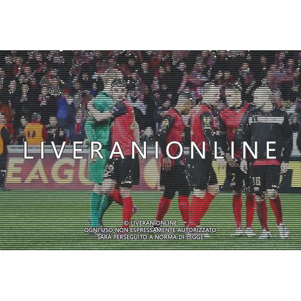 Joie Guingamp - 19.02.2015 - Guingamp / Dynamo Kiev - 1/16Finale Europa League Photo : Ronan Masson / Icon Sport AG ALDO LIVERANI SAS ONLY ITALY