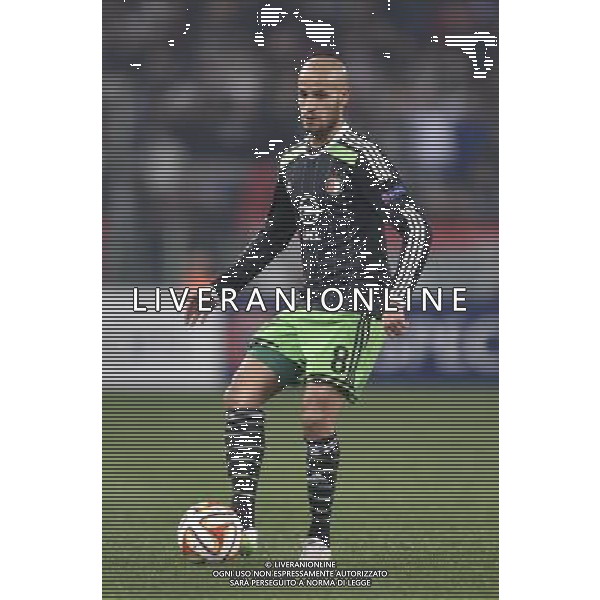 Roma - 19/02/2015 - Stadio Olimpico - Uefa Europa League 2014/2015 - andata sedicesimi - AS Roma vs Feyenoord - nella foto: Karim El Ahmadi / Ph Fabrizio Corradetti - Ag. Aldo Liverani Sas