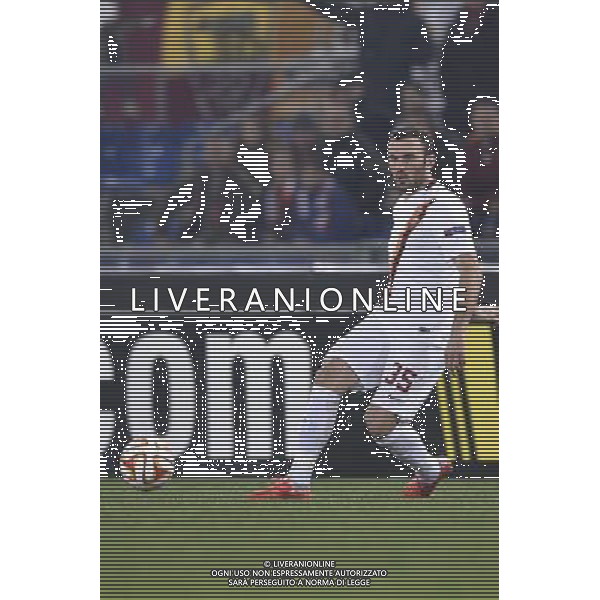 Roma - 19/02/2015 - Stadio Olimpico - Uefa Europa League 2014/2015 - andata sedicesimi - AS Roma vs Feyenoord - nella foto: Vasilis Torosidis / Ph Fabrizio Corradetti - Ag. Aldo Liverani Sas