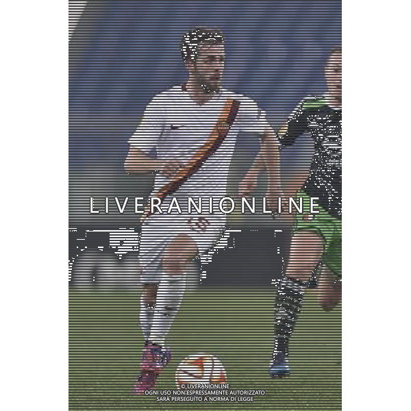 Roma - 19/02/2015 - Stadio Olimpico - Uefa Europa League 2014/2015 - andata sedicesimi - AS Roma vs Feyenoord - nella foto: Miralem Pjanic / Ph Fabrizio Corradetti - Ag. Aldo Liverani Sas