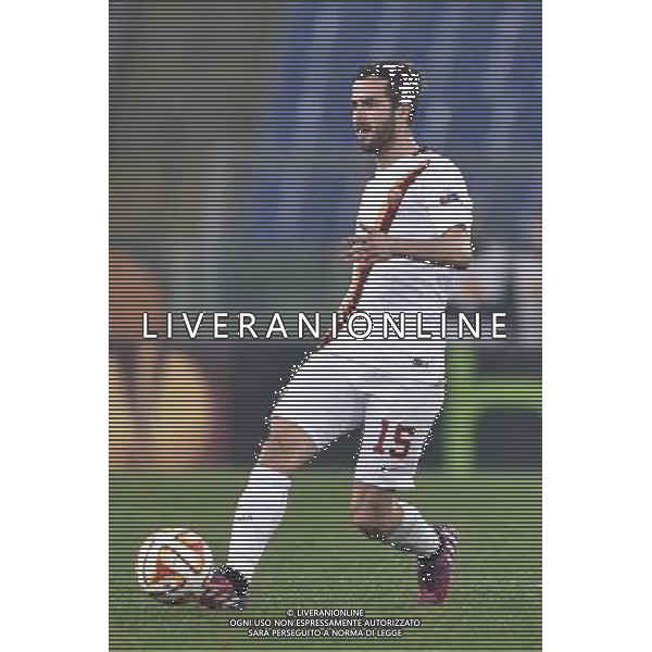 Roma - 19/02/2015 - Stadio Olimpico - Uefa Europa League 2014/2015 - andata sedicesimi - AS Roma vs Feyenoord - nella foto: Miralem Pjanic / Ph Fabrizio Corradetti - Ag. Aldo Liverani Sas
