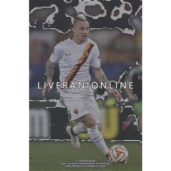 Roma - 19/02/2015 - Stadio Olimpico - Uefa Europa League 2014/2015 - andata sedicesimi - AS Roma vs Feyenoord - nella foto: Radja Nainggolan / Ph Fabrizio Corradetti - Ag. Aldo Liverani Sas