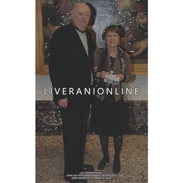 Conferenza stampa per la presentazione del programma di Rai Cultura L\' Arte Secondo Dario Fo Milano - 20.02.2015 Nella Foto:Dario Fo con Sandrina Bandera Sopraintendente e Direttore della Pinacoteca di Brera Milano /Ph.Vitez-Ag. Aldo Liverani