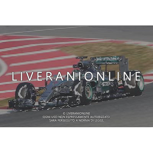 Nico Rosberg (GER) Mercedes AMG F1 W06. 20.02.2015. Formula One Testing, Day Two, Barcelona, Spain. AG ALDO LIVERANI SAS ONLY ITALY