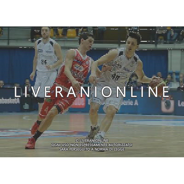 Beko Final Eight 2015 Quarti di Finale Desio (MB) - 20.02.2015 Grissin Bon Reggio Emilia-Dolomiti Aquila Basket Trento Nella Foto:spanghero marco /Ph.Vitez-Ag. Aldo Liverani