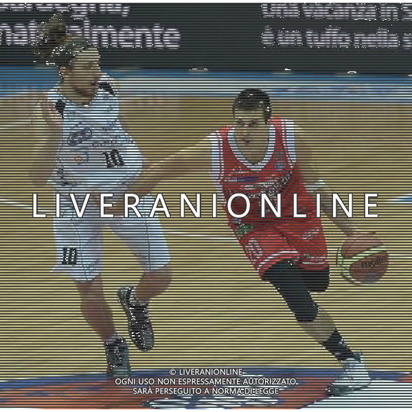 Beko Final Eight 2015 Quarti di Finale Desio (MB) - 20.02.2015 Grissin Bon Reggio Emilia-Dolomiti Aquila Basket Trento Nella Foto:cinciarini andrea-forray toto /Ph.Vitez-Ag. Aldo Liverani