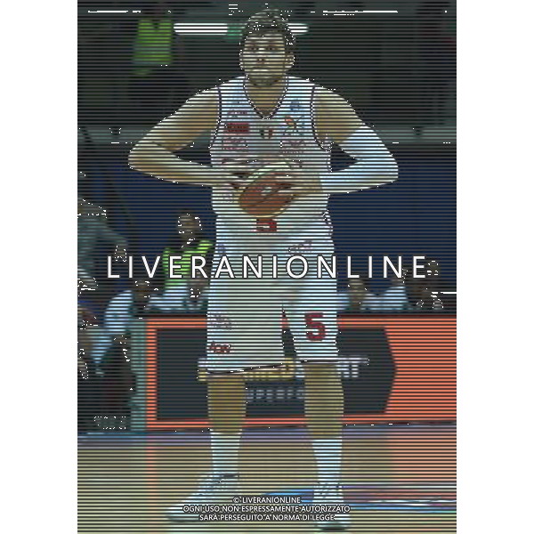 Beko Final Eight 2015 Quarti di Finale Desio (MB) - 20.02.2015 EA7 Armani Jeans Olimpia Milano-Sidigas Avellino Nella Foto:gentile alessandro /Ph.Vitez-Ag. Aldo Liverani
