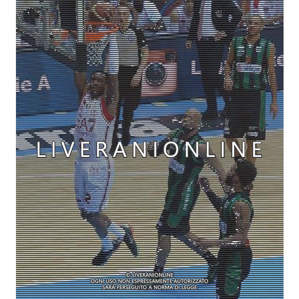 Beko Final Eight 2015 Quarti di Finale Desio (MB) - 20.02.2015 EA7 Armani Jeans Olimpia Milano-Sidigas Avellino Nella Foto:brooks marshon /Ph.Vitez-Ag. Aldo Liverani