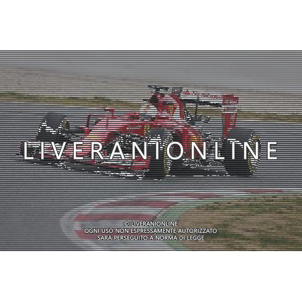 Sebastian Vettel (GER) Ferrari SF15-T. 21.02.2015. Formula One Testing, Day Three, Barcelona, Spain. AG ALDO LIVERANI SAS ONLY ITALY