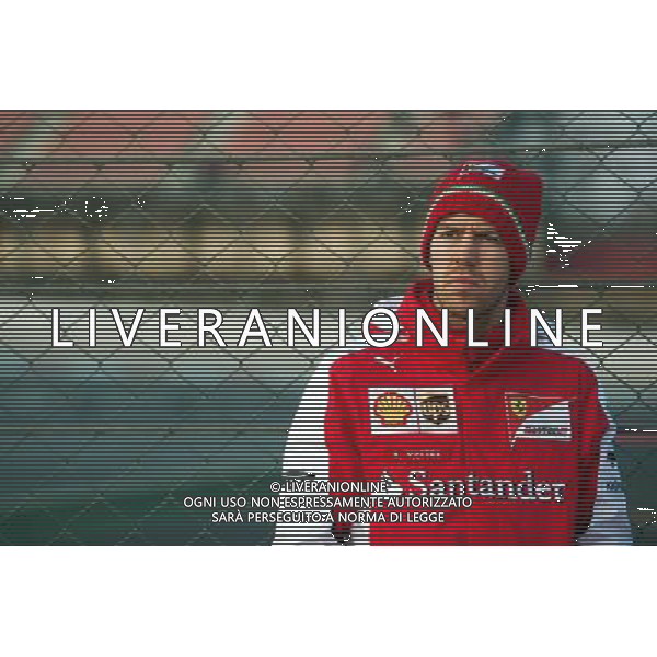Sebastian Vettel (GER) Ferrari. 20.02.2015. Formula One Testing, Day Two, Barcelona, Spain. AG ALDO LIVERANI SAS ONLY ITALY