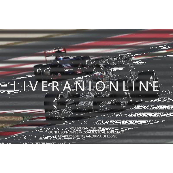 Daniel Ricciardo (AUS) Red Bull Racing RB11 leads Carlos Sainz Jr (ESP) Scuderia Toro Rosso STR10. 20.02.2015. Formula One Testing, Day Two, Barcelona, Spain. AG ALDO LIVERANI SAS ONLY ITALY