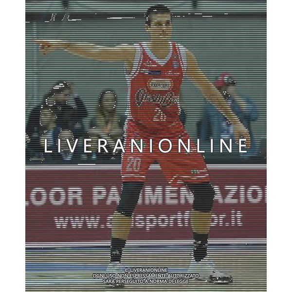 Beko Final Eight 2015 Quarti di Finale Desio (MB) - 20.02.2015 Grissin Bon Reggio Emilia-Dolomiti Aquila Basket Trento Nella Foto:Cinciarini Andrea /Ph.Vitez-Ag. Aldo Liverani