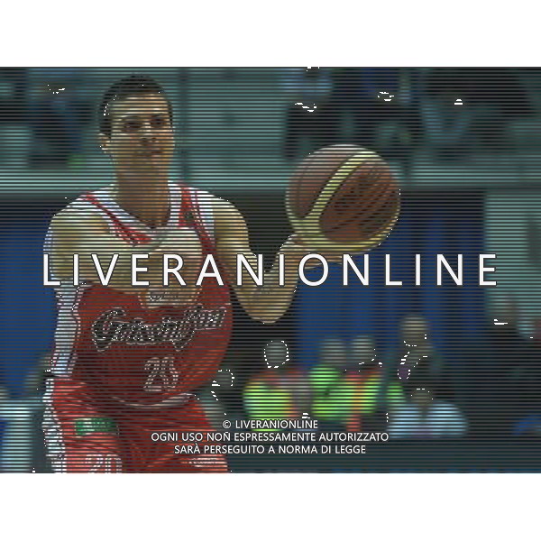Beko Final Eight 2015 Quarti di Finale Desio (MB) - 20.02.2015 Grissin Bon Reggio Emilia-Dolomiti Aquila Basket Trento Nella Foto:Cinciarini Andrea /Ph.Vitez-Ag. Aldo Liverani