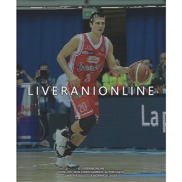 Beko Final Eight 2015 Quarti di Finale Desio (MB) - 20.02.2015 Grissin Bon Reggio Emilia-Dolomiti Aquila Basket Trento Nella Foto:Cinciarini Andrea /Ph.Vitez-Ag. Aldo Liverani
