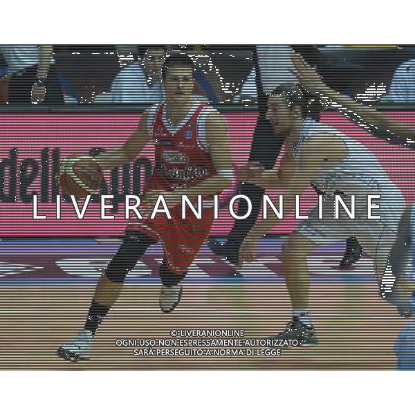 Beko Final Eight 2015 Quarti di Finale Desio (MB) - 20.02.2015 Grissin Bon Reggio Emilia-Dolomiti Aquila Basket Trento Nella Foto:Cinciarini Andrea /Ph.Vitez-Ag. Aldo Liverani