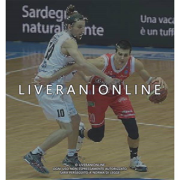 Beko Final Eight 2015 Quarti di Finale Desio (MB) - 20.02.2015 Grissin Bon Reggio Emilia-Dolomiti Aquila Basket Trento Nella Foto:Cinciarini Andrea-Fooray Toto /Ph.Vitez-Ag. Aldo Liverani