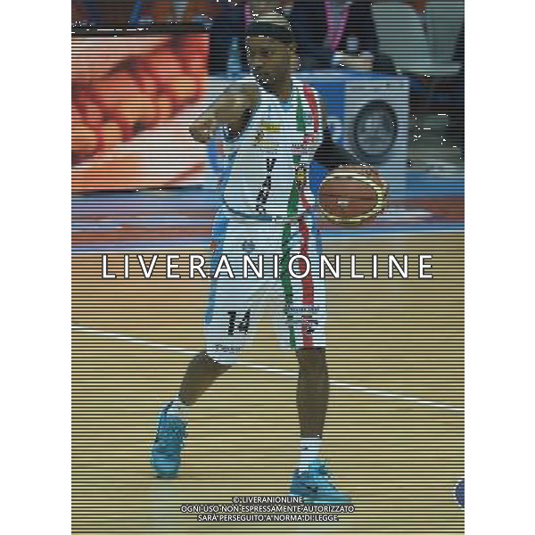 Beko Final Eight 2015 Quarti di Finale Desio (MB) - 20.02.2015 Banco di Sardegna Sassari-Vanoli Cremona Nella Foto:Ferguson Jazzmar /Ph.Vitez-Ag. Aldo Liverani