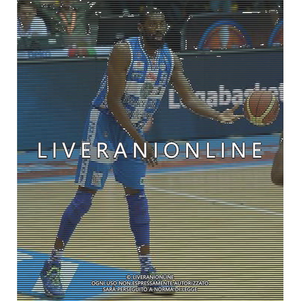 Beko Final Eight 2015 Quarti di Finale Desio (MB) - 20.02.2015 Banco di Sardegna Sassari-Vanoli Cremona Nella Foto:Lawal Shane /Ph.Vitez-Ag. Aldo Liverani