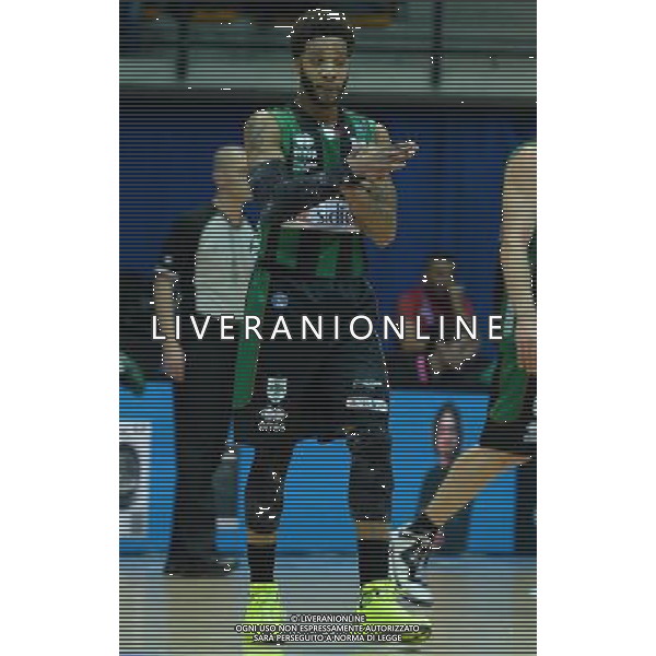 Beko Final Eight 2015 Quarti di Finale Desio (MB) - 20.02.2015 EA7 Armani Jeans Olimpia Milano-Sidigas Avellino Nella Foto:Banks Adrian /Ph.Vitez-Ag. Aldo Liverani