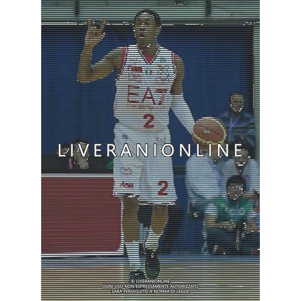 Beko Final Eight 2015 Quarti di Finale Desio (MB) - 20.02.2015 EA7 Armani Jeans Olimpia Milano-Sidigas Avellino Nella Foto:Brooks Marshon /Ph.Vitez-Ag. Aldo Liverani