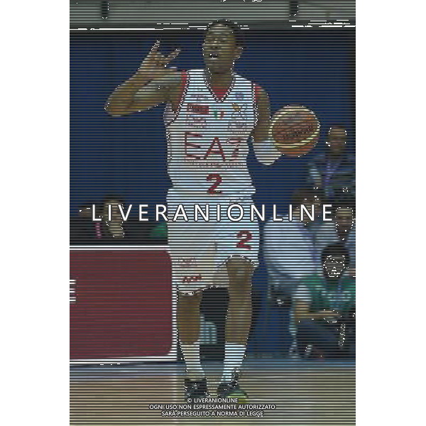 Beko Final Eight 2015 Quarti di Finale Desio (MB) - 20.02.2015 EA7 Armani Jeans Olimpia Milano-Sidigas Avellino Nella Foto:Brooks Marshon /Ph.Vitez-Ag. Aldo Liverani