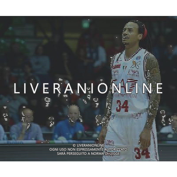 Beko Final Eight 2015 Quarti di Finale Desio (MB) - 20.02.2015 EA7 Armani Jeans Olimpia Milano-Sidigas Avellino Nella Foto:Moss David /Ph.Vitez-Ag. Aldo Liverani