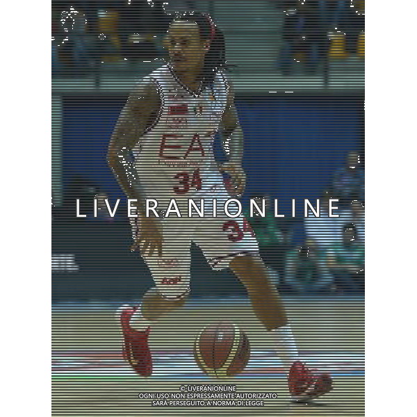 Beko Final Eight 2015 Quarti di Finale Desio (MB) - 20.02.2015 EA7 Armani Jeans Olimpia Milano-Sidigas Avellino Nella Foto:Moss David /Ph.Vitez-Ag. Aldo Liverani