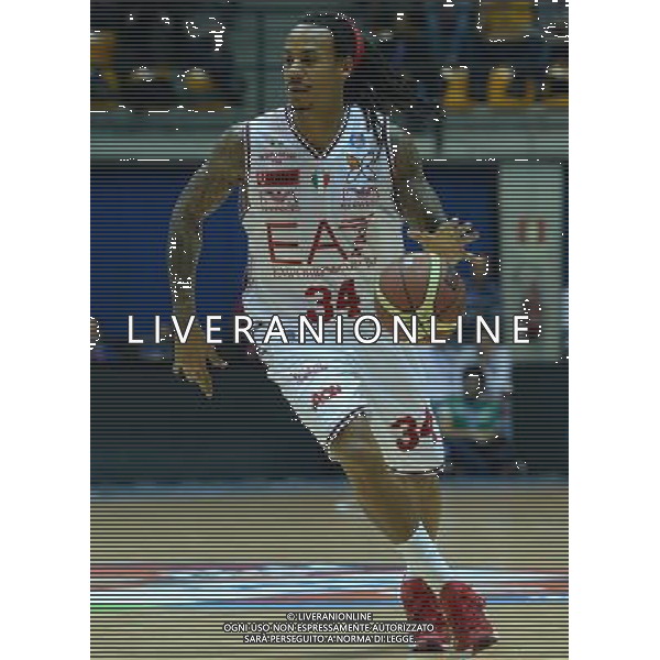 Beko Final Eight 2015 Quarti di Finale Desio (MB) - 20.02.2015 EA7 Armani Jeans Olimpia Milano-Sidigas Avellino Nella Foto:Moss David /Ph.Vitez-Ag. Aldo Liverani