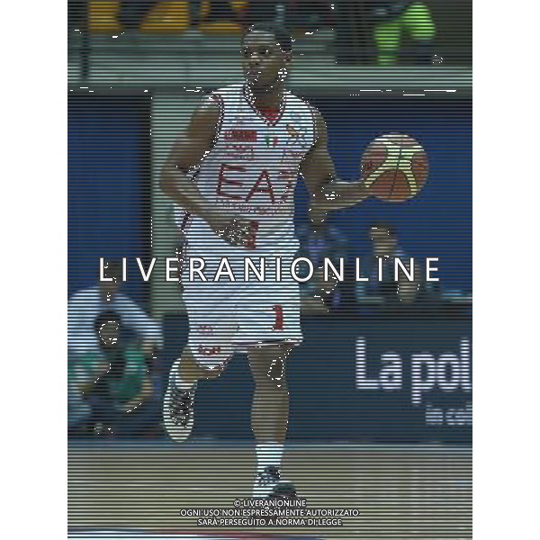 Beko Final Eight 2015 Quarti di Finale Desio (MB) - 20.02.2015 EA7 Armani Jeans Olimpia Milano-Sidigas Avellino Nella Foto:Ragland Joe /Ph.Vitez-Ag. Aldo Liverani