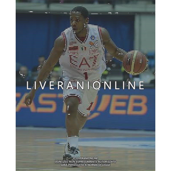 Beko Final Eight 2015 Quarti di Finale Desio (MB) - 20.02.2015 EA7 Armani Jeans Olimpia Milano-Sidigas Avellino Nella Foto:Ragland Joe /Ph.Vitez-Ag. Aldo Liverani