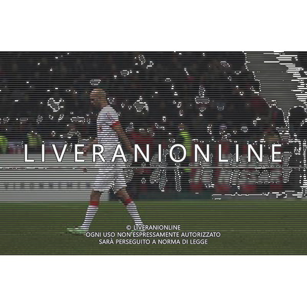 Aymen ABDENNOUR - 20.02.2015 - Nice / Monaco - 26e journee Ligue 1 Photo : Jc Magnenet / Icon Sport AG ALDO LIVERANI SAS ONLY ITALY