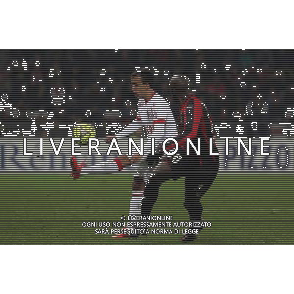 MATHEUS / Souleymane DIAWARA - 20.02.2015 - Nice / Monaco - 26e journee Ligue 1 Photo : Jc Magnenet / Icon Sport AG ALDO LIVERANI SAS ONLY ITALY