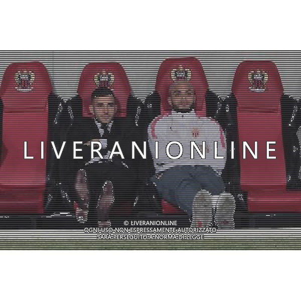 Valentin EYSSERIC / Layvin KURZAWA - 20.02.2015 - Nice / Monaco - 26e journee Ligue 1 Photo : Jc Magnenet / Icon Sport AG ALDO LIVERANI SAS ONLY ITALY