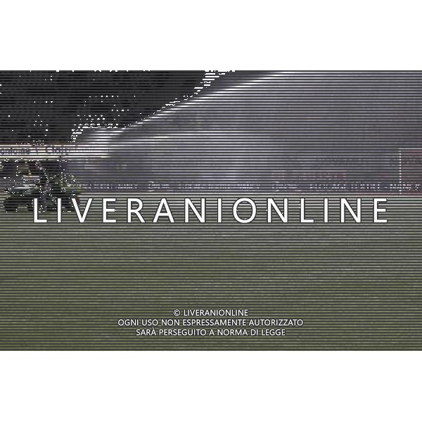 arrosage terrain synthetique - 20.02.2015 - Nancy / Chateauroux - 25e journee Ligue 2 Photo : Fred Marvaux / Icon Sport AG ALDO LIVERANI SAS ONLY ITALY