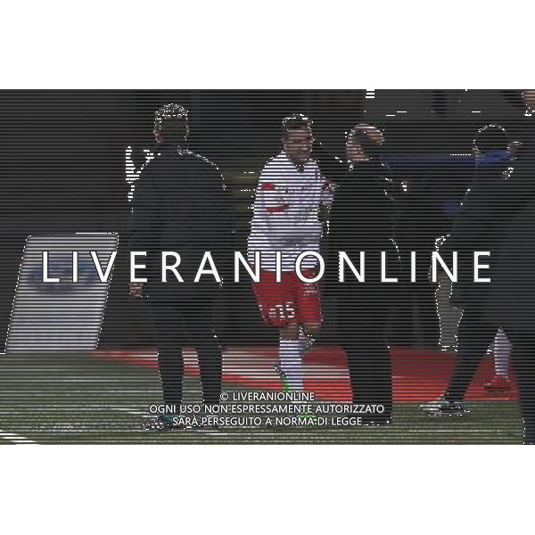Joie Nancy - Youssouf HADJI / Pablo CORREA - 20.02.2015 - Nancy / Chateauroux - 25e journee Ligue 2 Photo : Fred Marvaux / Icon Sport AG ALDO LIVERANI SAS ONLY ITALY