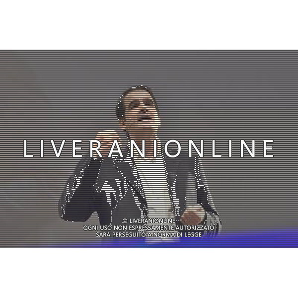 L\'europarlamentare di Forza Italia Raffaele Fitto durante la convention dei \'ricostruttori\' a Roma 21 febbraio 2015 ©Corradetti/Agenzia ALDO LIVERANI Sas