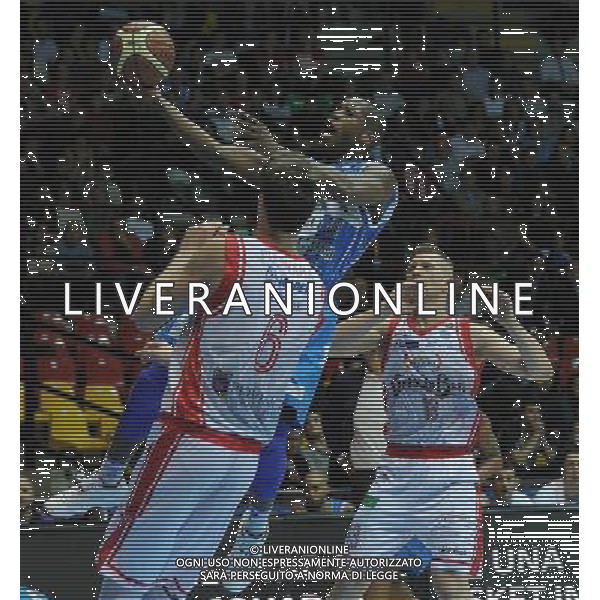 Beko Final Eight 2015 Semifinali Desio (MB) - 21.02.2015 Banco di Sardegna Sassari-Grissin Bon Reggio Emilia Nella Foto:syson jerome /Ph.Vitez-Ag. Aldo Liverani