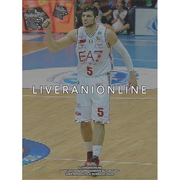 Beko Final Eight 2015 Semifinali Desio (MB) - 21.02.2015 EA7 Armani Jeans Olimpia Milano-Enel Brindisi Nella Foto:alessandro gentile /Ph.Vitez-Ag. Aldo Liverani