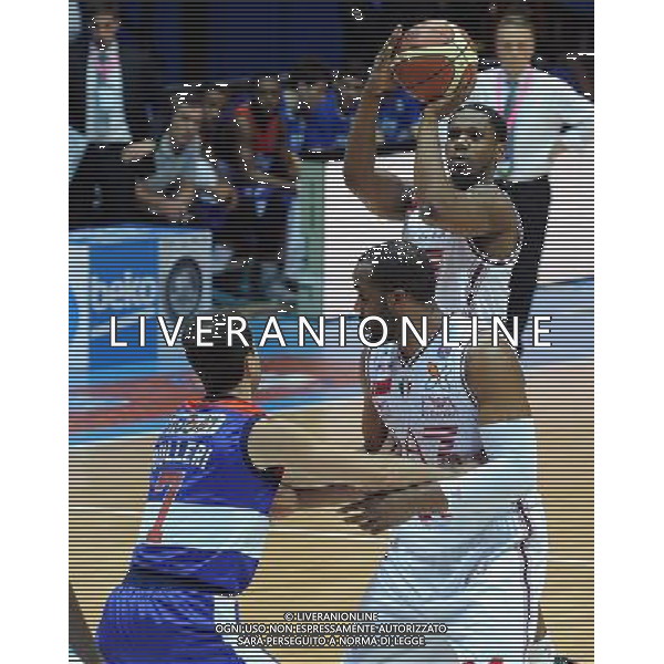 Beko Final Eight 2015 Semifinali Desio (MB) - 21.02.2015 EA7 Armani Jeans Olimpia Milano-Enel Brindisi Nella Foto:ragland joe /Ph.Vitez-Ag. Aldo Liverani