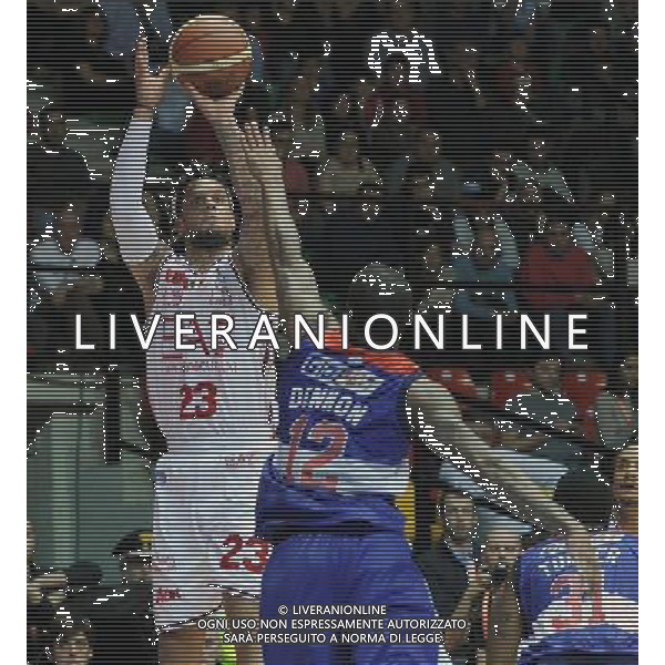 Beko Final Eight 2015 Semifinali Desio (MB) - 21.02.2015 EA7 Armani Jeans Olimpia Milano-Enel Brindisi Nella Foto:hackett daniel /Ph.Vitez-Ag. Aldo Liverani