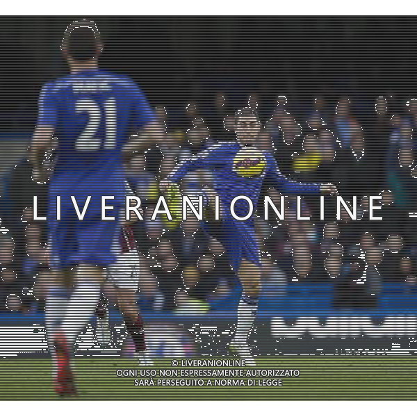 Chelsea\'s Eden Hazard in action during todays match Photographer Craig Mercer/CameraSport Football - Barclays Premiership - Chelsea v Burnley - Saturday 21st February 2015 - Stamford Bridge - London © CameraSport - 43 Linden Ave. Countesthorpe. Leicester. England. LE8 5PG - Tel: +44 (0) 116 277 4147 - admin@camerasport.com - www.camerasport.com AG ALDO LIVERANI SAS ONLY ITALY