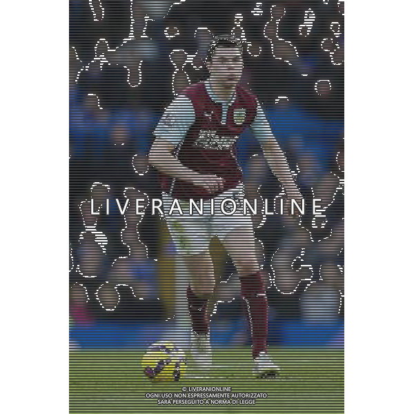 Burnley\'s Michael Keane in action during todays match Photographer Craig Mercer/CameraSport Football - Barclays Premiership - Chelsea v Burnley - Saturday 21st February 2015 - Stamford Bridge - London © CameraSport - 43 Linden Ave. Countesthorpe. Leicester. England. LE8 5PG - Tel: +44 (0) 116 277 4147 - admin@camerasport.com - www.camerasport.com AG ALDO LIVERANI SAS ONLY ITALY