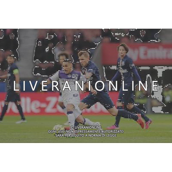 Adrien REGATTIN - 21.02.2015 - PSG / Toulouse - 26eme journee de Ligue1 Photo : Johnny Fidelin / Icon Sport AG ALDO LIVERANI SAS ONLY ITALY *** Local Caption ***