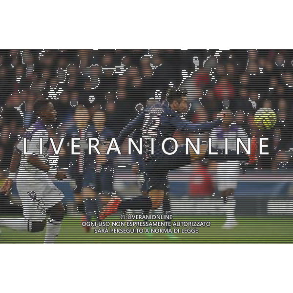 Ezequiel LAVEZZI - 21.02.2015 - PSG / Toulouse - 26eme journee de Ligue1 Photo : Johnny Fidelin / Icon Sport AG ALDO LIVERANI SAS ONLY ITALY *** Local Caption ***