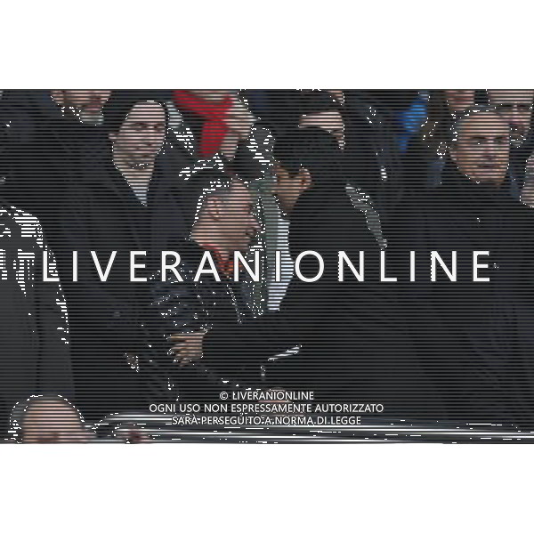Nasser Al Khelaifi / Olivier SADRAN - 21.02.2015 - PSG / Toulouse - 26eme journee de Ligue1 Photo : Johnny Fidelin / Icon Sport AG ALDO LIVERANI SAS ONLY ITALY *** Local Caption ***