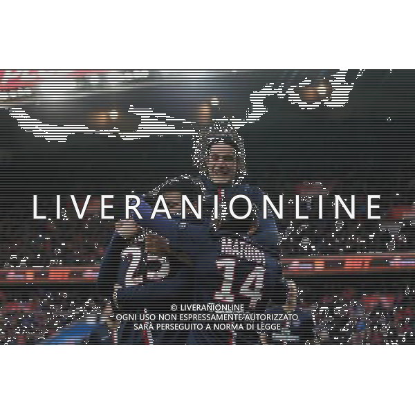 Adrien RABIOT - 21.02.2015 - PSG / Toulouse - 26eme journee de Ligue1 Photo : Johnny Fidelin / Icon Sport AG ALDO LIVERANI SAS ONLY ITALY *** Local Caption ***